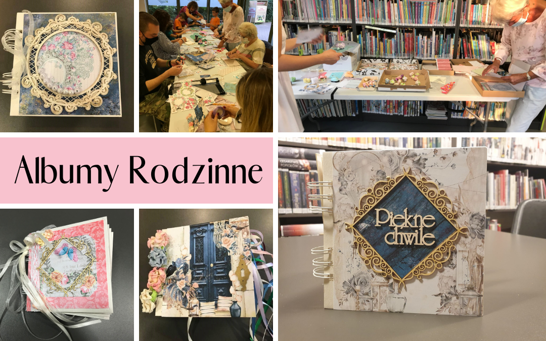 kolaż zdjęć z warsztatów albumy rodzinne