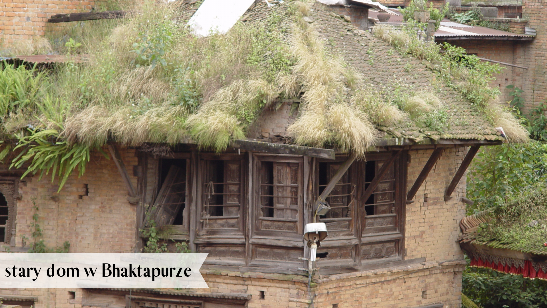 stary dom w Bhaktapurze