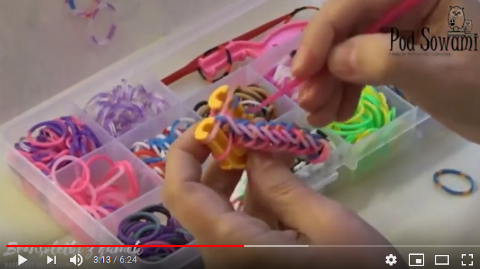 Warsztaty tworzenia bransoletek z gumek