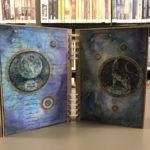 przykładowy obrazek z warsztatów art journal