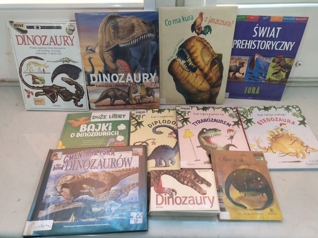 Książki o dinozaurach dla dzieci