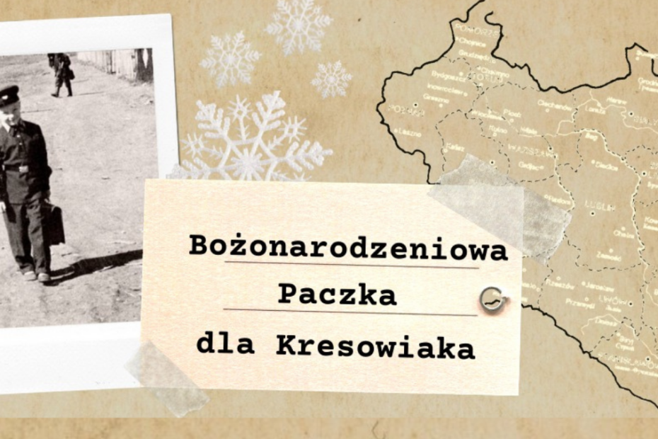 obrazek wyróżniający z napisem Bożonarodzeniowa Paczka dla Kresowiaka
