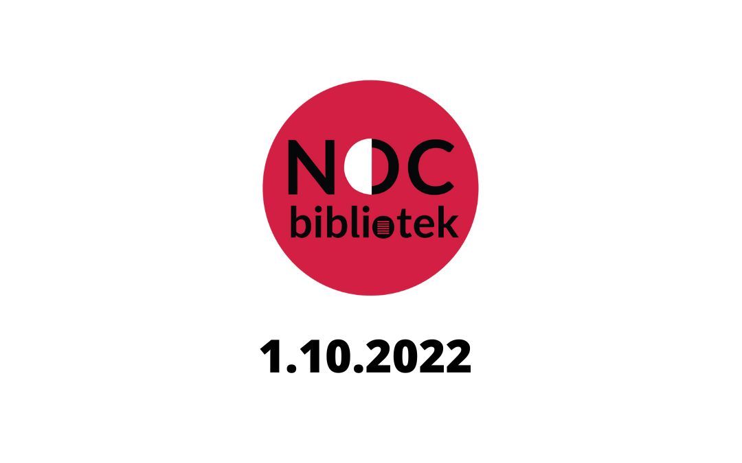 Logo Nocy Bibliotek 2022