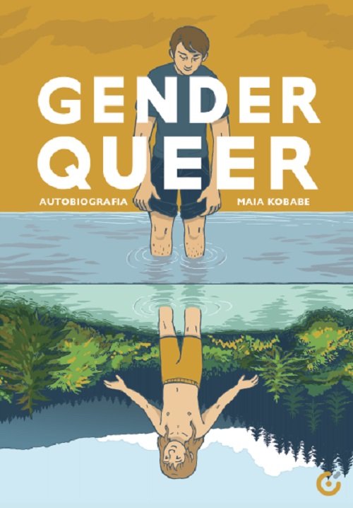 Okładka książki "Gender Queer. Autobiografia ", autor Maja Kobabe