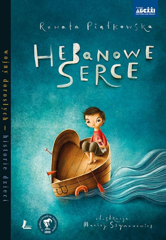 Okładka książki "Hebanowe serce ", autor: Renata Piątkowska