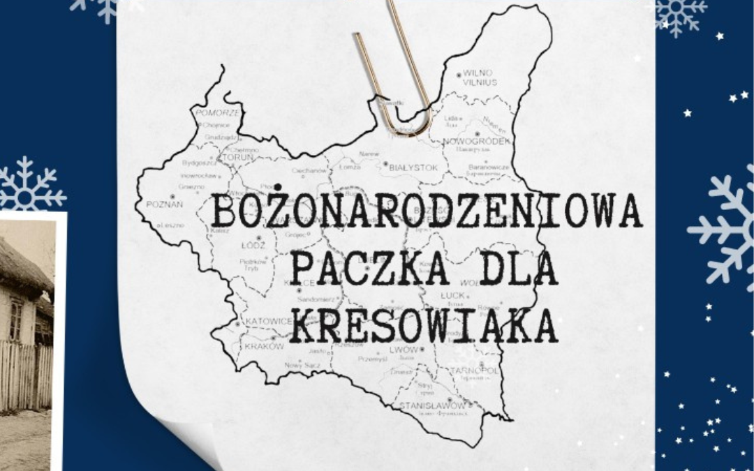 obrazek wyróżniający z napisem Bożonarodzeniowa Paczka dla Kresowiaka