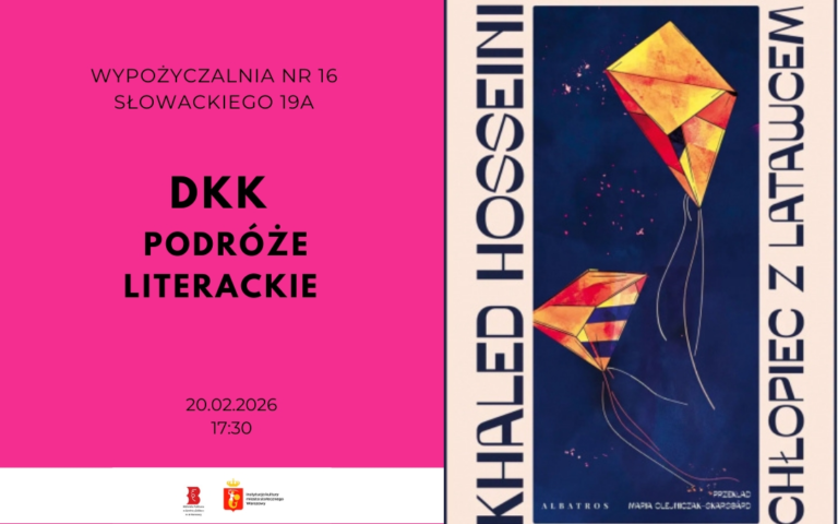 Spotkanie Dyskusyjnego Klubu Książki “Podróże literackie”