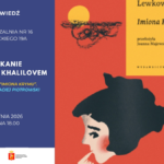 plakat reklamujący spotkanie wokół książki "Imiona Krymu"