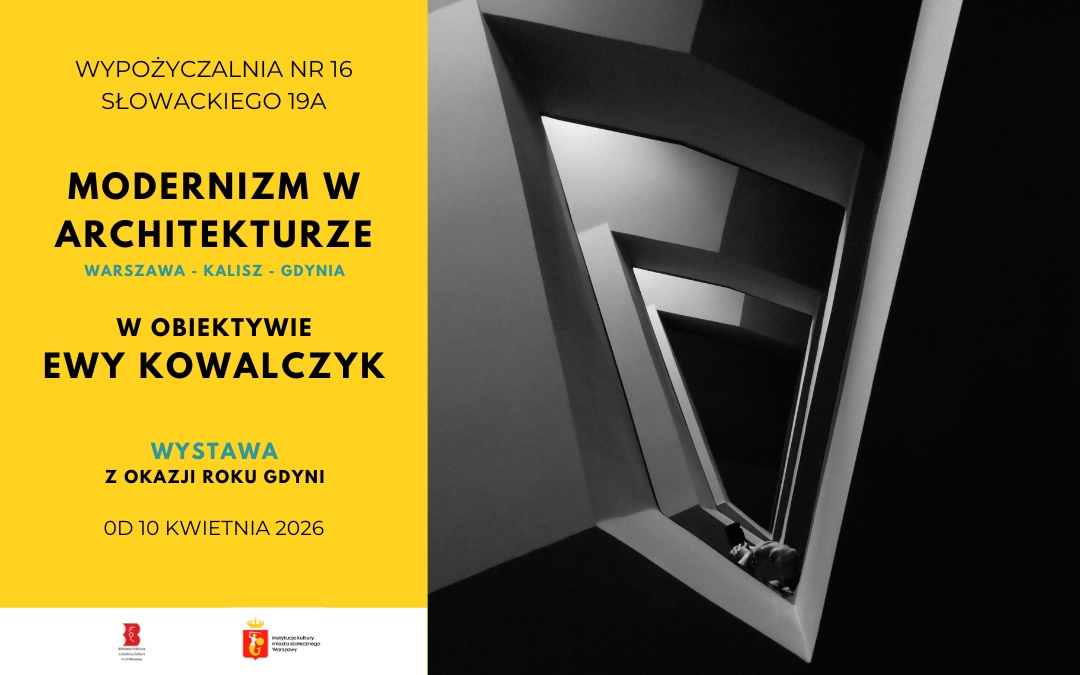 minimalistyczny plakat reklamujący wystawę fotografii