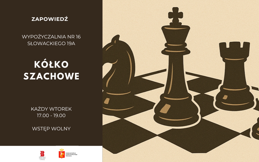 grafika promująca kółko szachowe