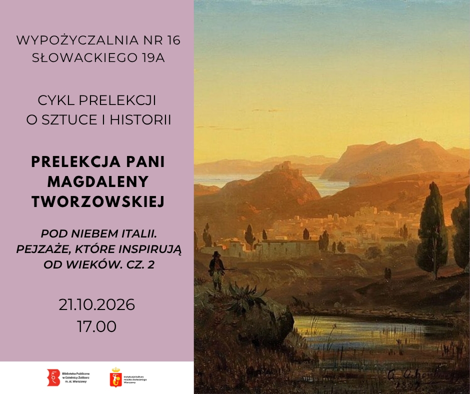 pejzaż włoch, malarstwo, wykład o italii, magdalena tworzowska