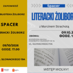 literacki żoliborz, spacer z marcinem strachotą