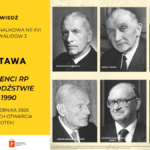 Plakat informujący o wystawie "