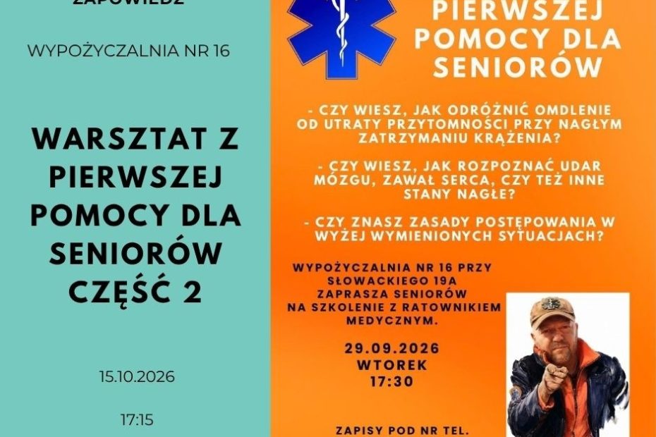pierwsza pomoc, czesc druga, wypożyczalnia nr 16