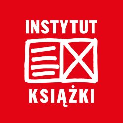 Czerwone logo instytutu książki