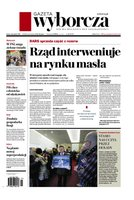 okłada najnowszego numeru Gazeta Wyborcza - Warszawa