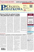 okłada najnowszego numeru Gazeta Podatkowa