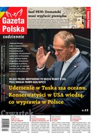 okłada najnowszego numeru Gazeta Polska Codziennie