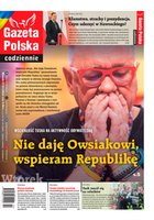 okłada najnowszego numeru Gazeta Polska Codziennie