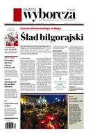 okłada najnowszego numeru Gazeta Wyborcza - Warszawa