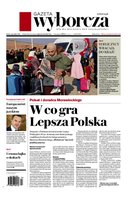 okłada najnowszego numeru Gazeta Wyborcza - Warszawa