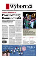 okłada najnowszego numeru Gazeta Wyborcza - Warszawa