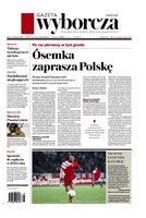 okłada najnowszego numeru Gazeta Wyborcza - Warszawa