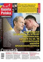 okłada najnowszego numeru Gazeta Polska Codziennie