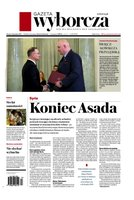 okłada najnowszego numeru Gazeta Wyborcza - Warszawa