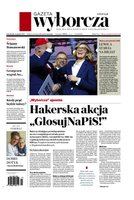 okłada najnowszego numeru Gazeta Wyborcza - Warszawa